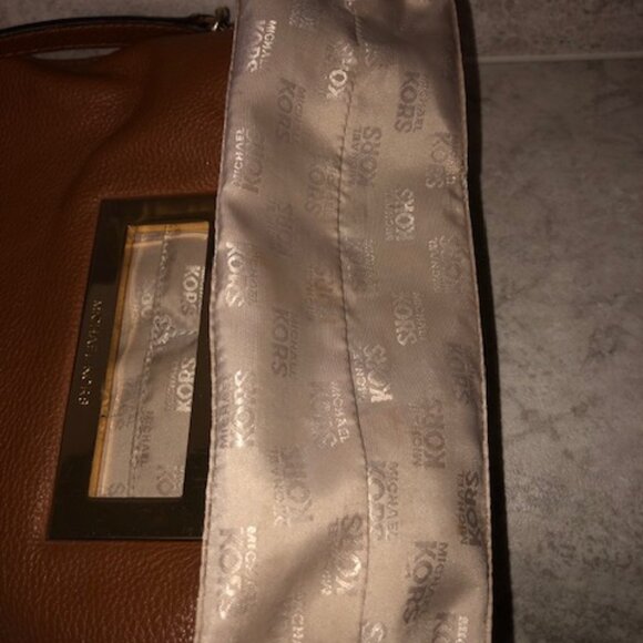 Michael Kors Leather Shoulder Bag - Picture 14 of 16